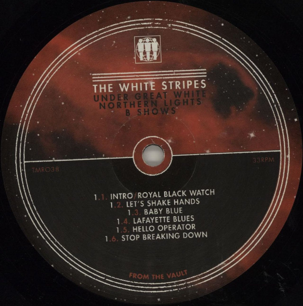 The White Stripes Under Great White Northern Lights B-Shows US 2-LP vinyl record set (Double LP Album) WST2LUN680651
