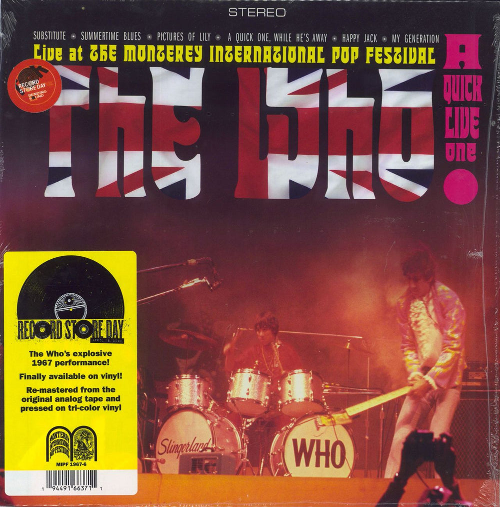 The Who A Quick Live One - RSD 2020 US 12" vinyl single (12 inch record / Maxi-single) MIPF1967-6