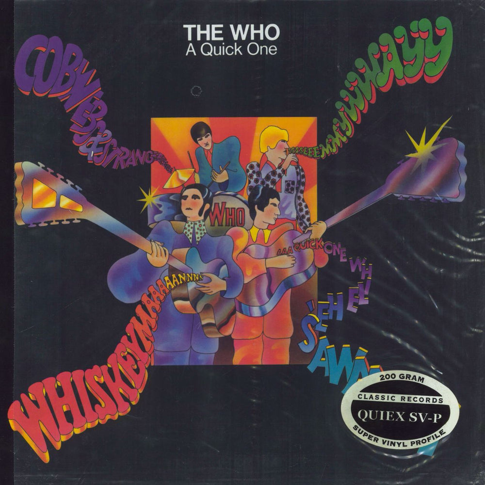 The Who A Quick One - Quiex 200 Gram US vinyl LP album (LP record) 593002