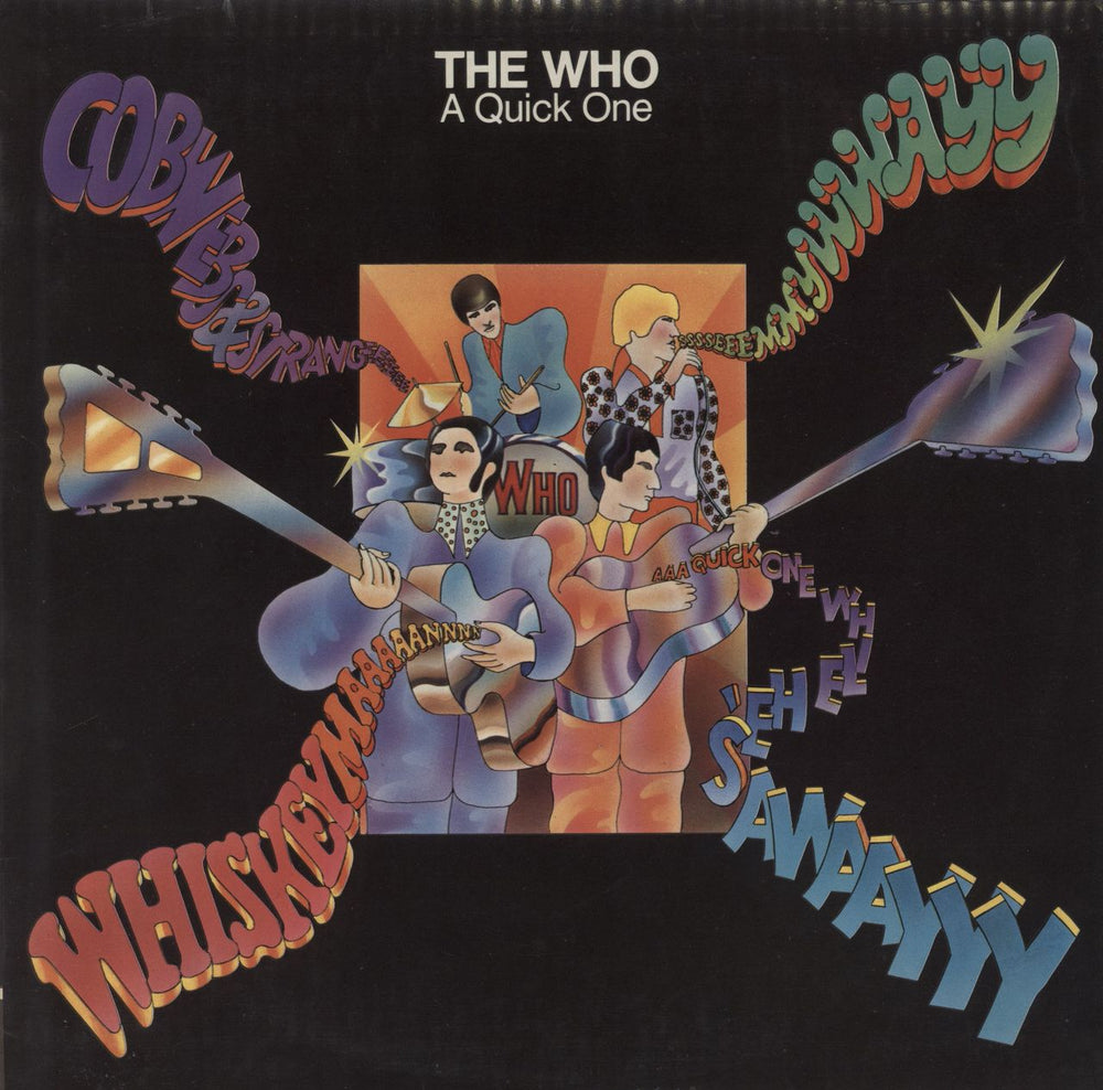 The Who A Quick One UK vinyl LP album (LP record) 593002