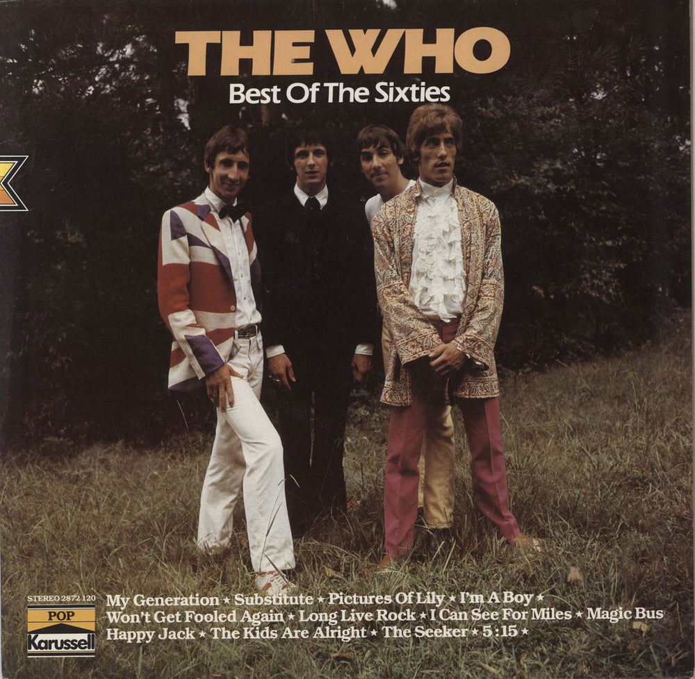 The Who Best Of The Sixties - EX German vinyl LP album (LP record) 2872120