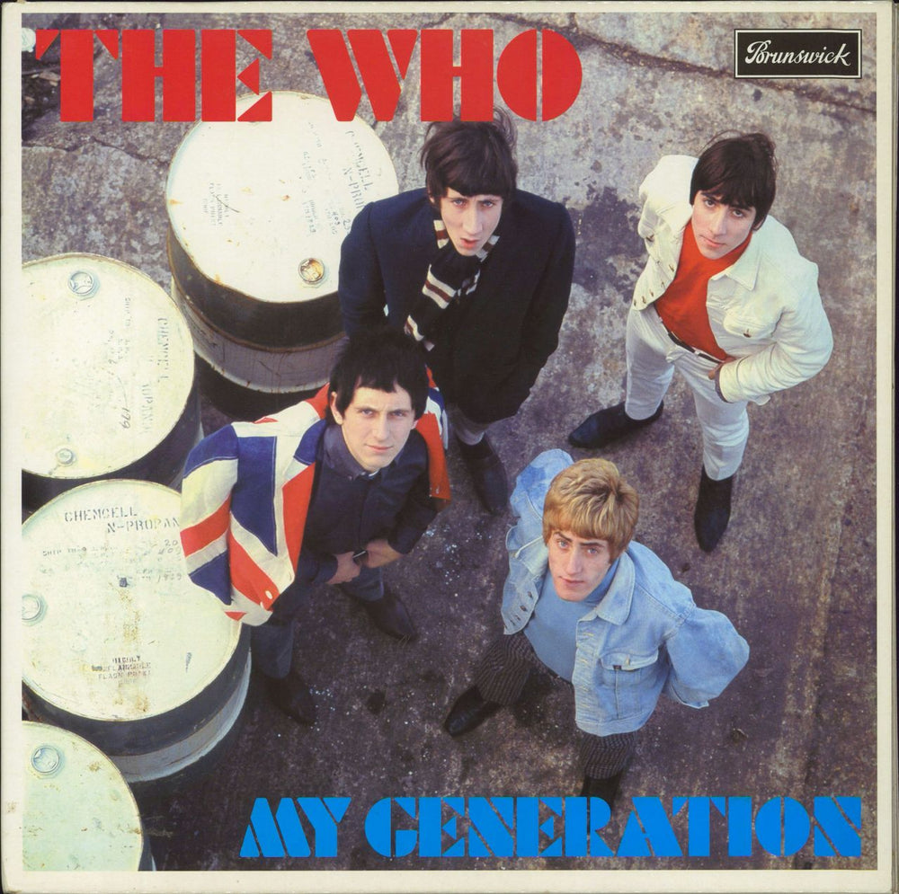 The Who My Generation UK 2-LP vinyl record set (Double LP Album) 113981-1