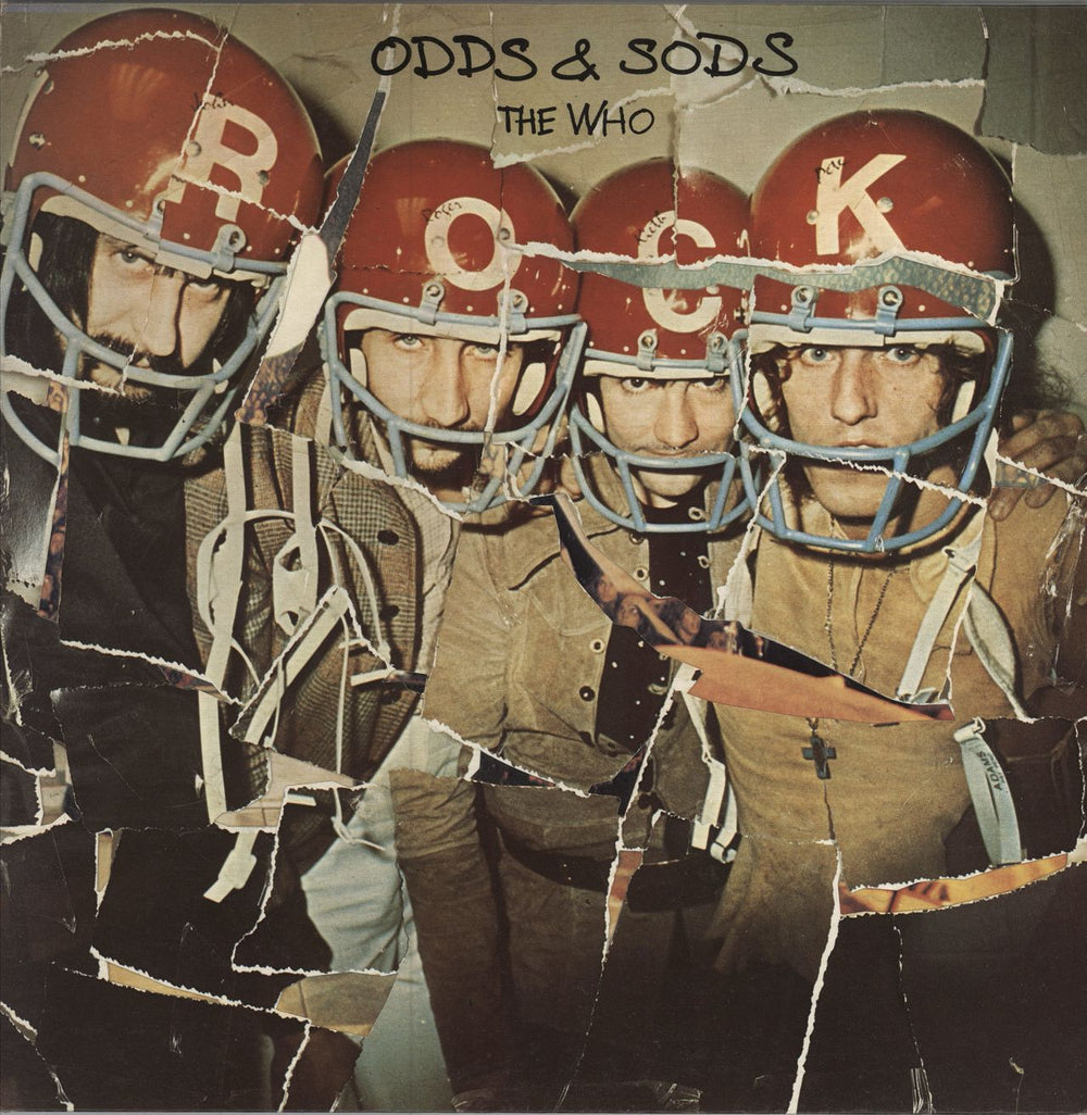 The Who Odds & Sods - 1st + Poster UK vinyl LP album (LP record) 2406116