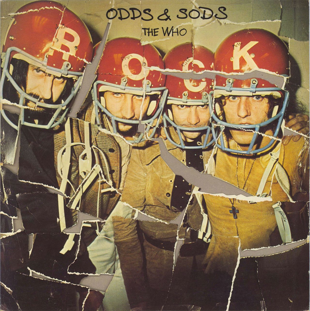 The Who Odds & Sods UK vinyl LP album (LP record) ACB254