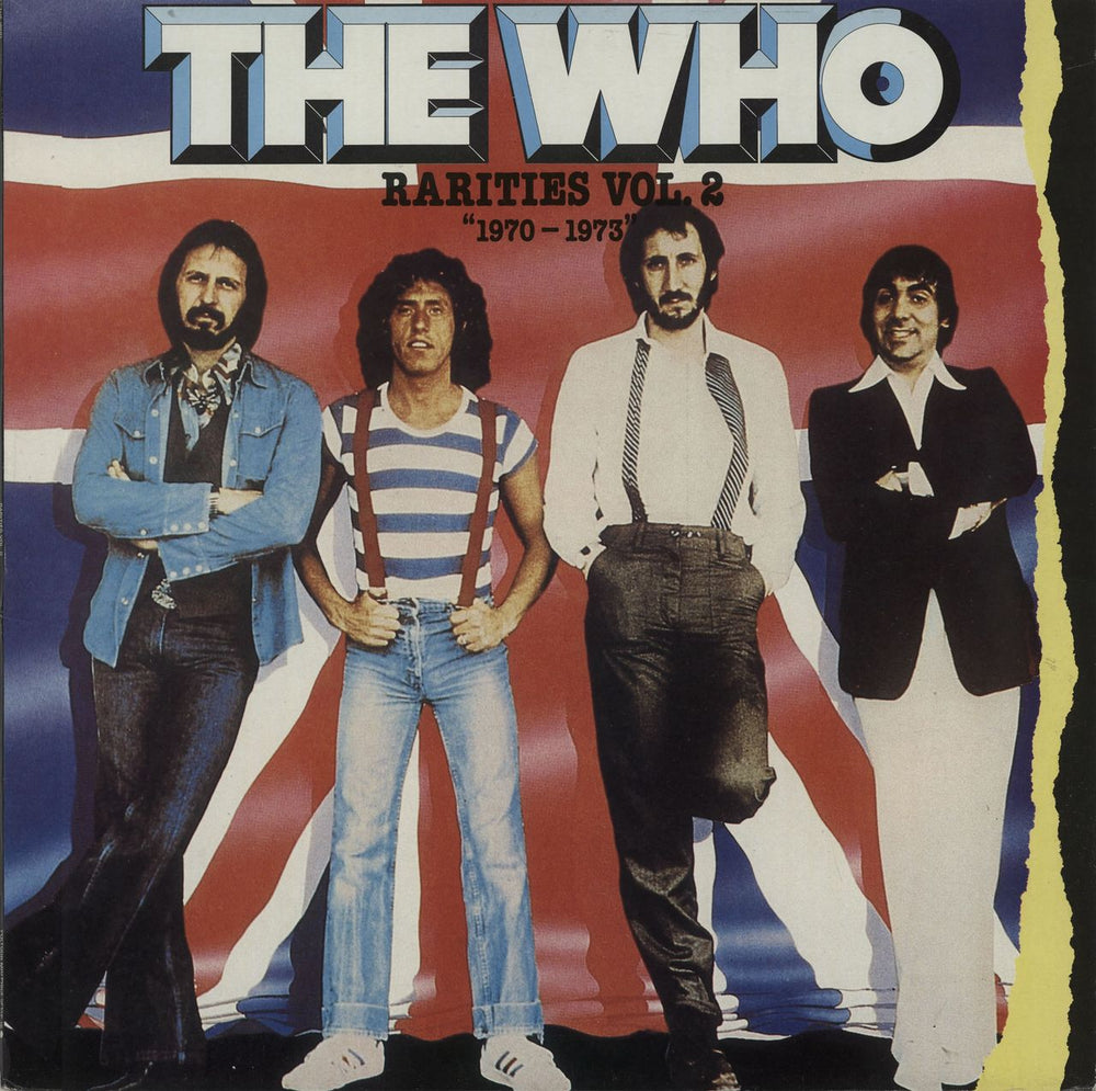 The Who Rarities Vol. 2 UK vinyl LP album (LP record) SPELP10