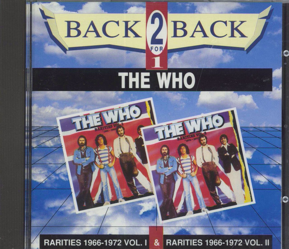 The Who Rarities Volume I And II German CD album (CDLP) 847670-2