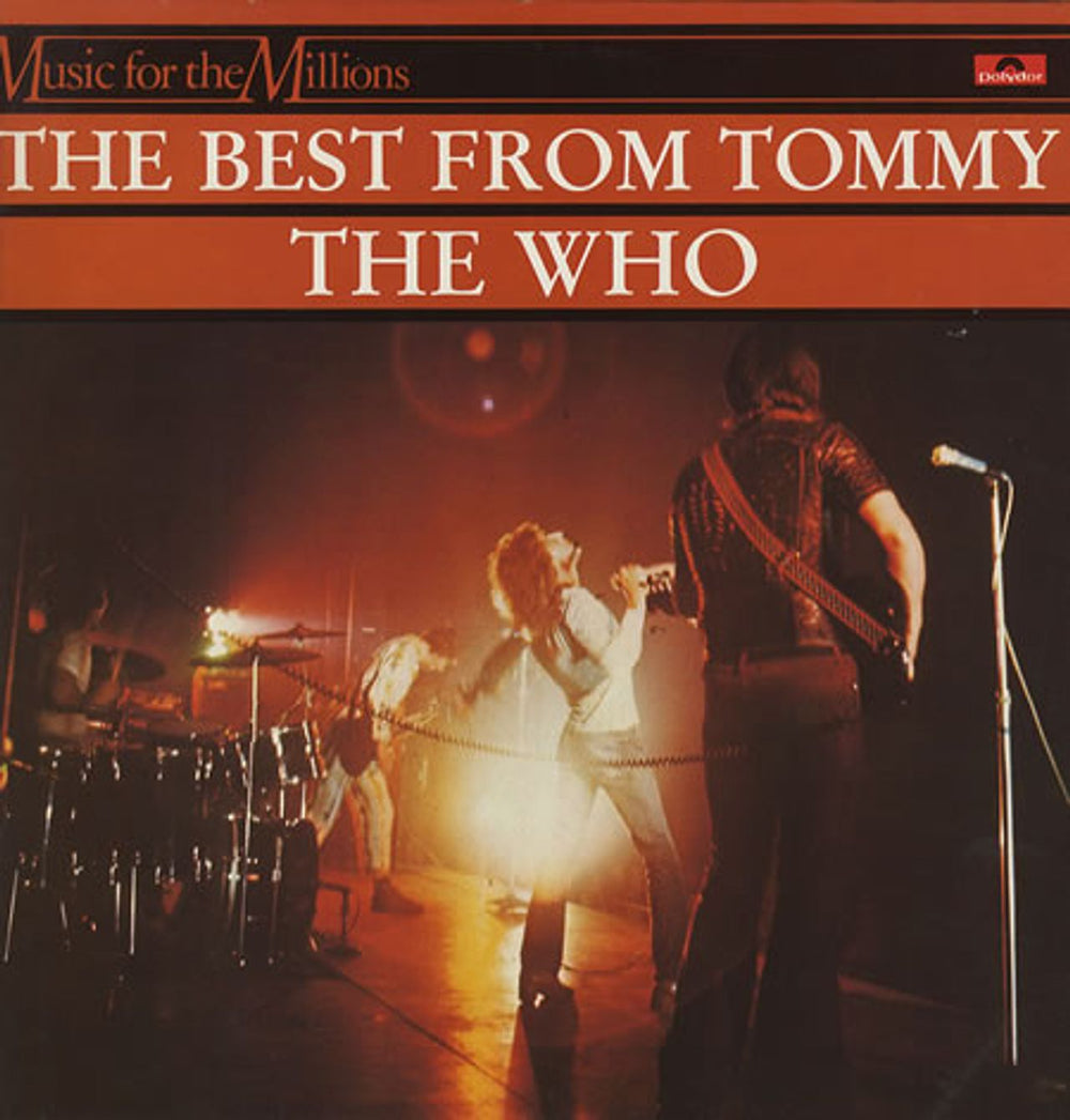 The Who The Best From Tommy Dutch vinyl LP album (LP record) 2482588