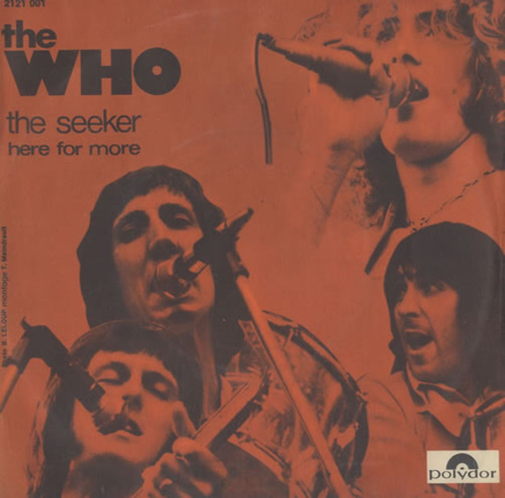 The Who The Seeker French 7" vinyl single (7 inch record / 45) 2121001