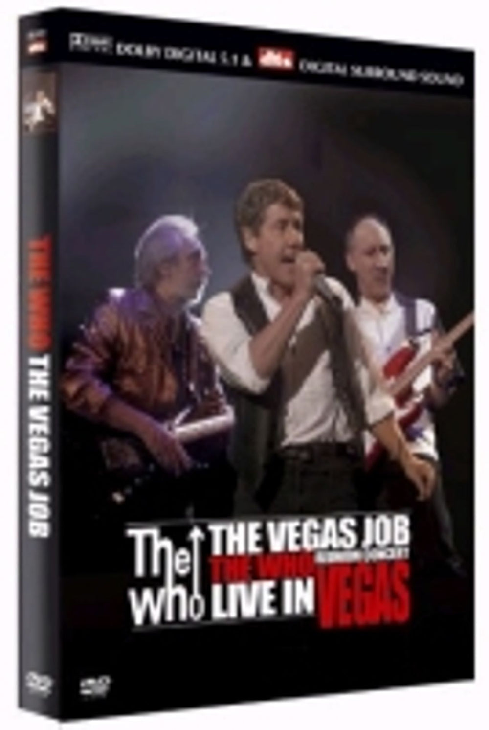 The Who The Vegas Job UK DVD DVDL001D