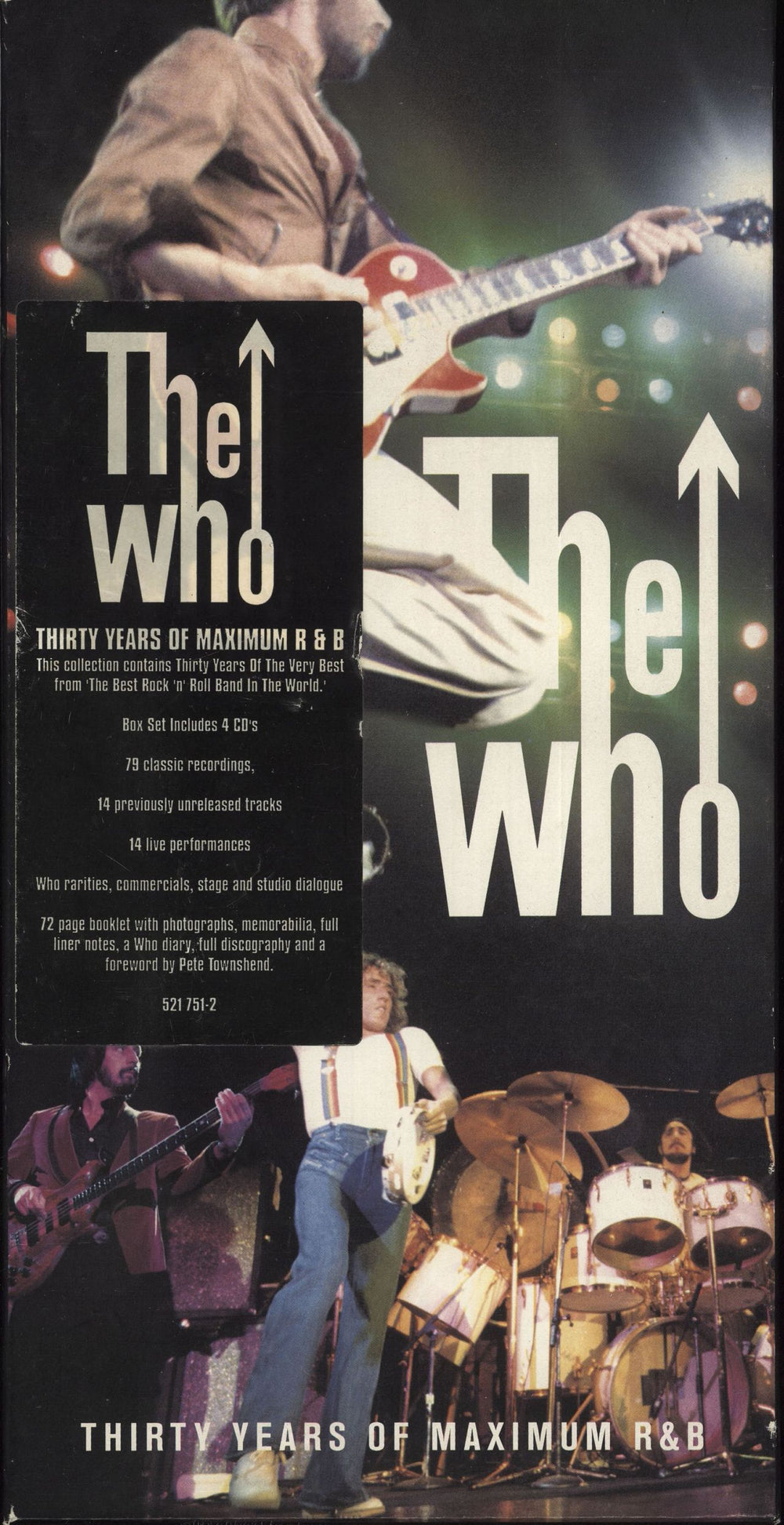 The Who Thirty Years Of Maximum R&B - stickered box UK CD Album Box Set 5217512