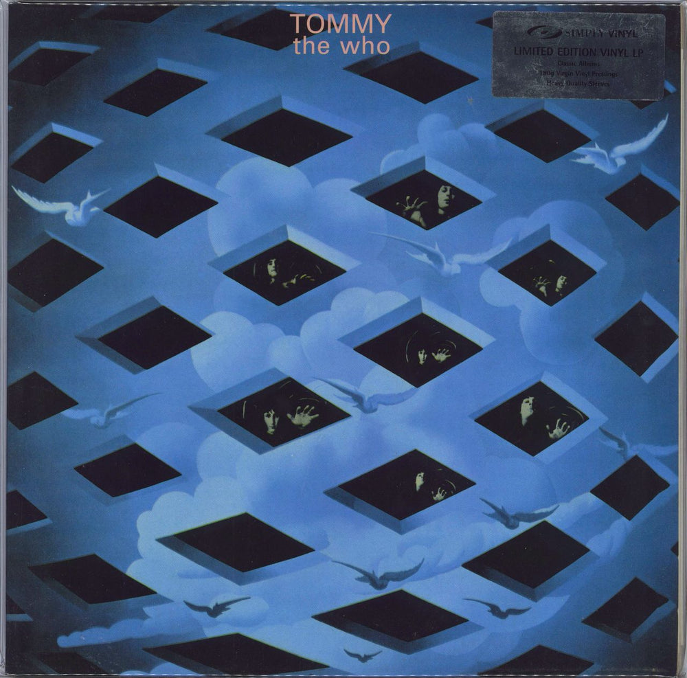 The Who Tommy - 180gm Vinyl - Sealed UK 2-LP vinyl record set (Double LP Album) SVLP201