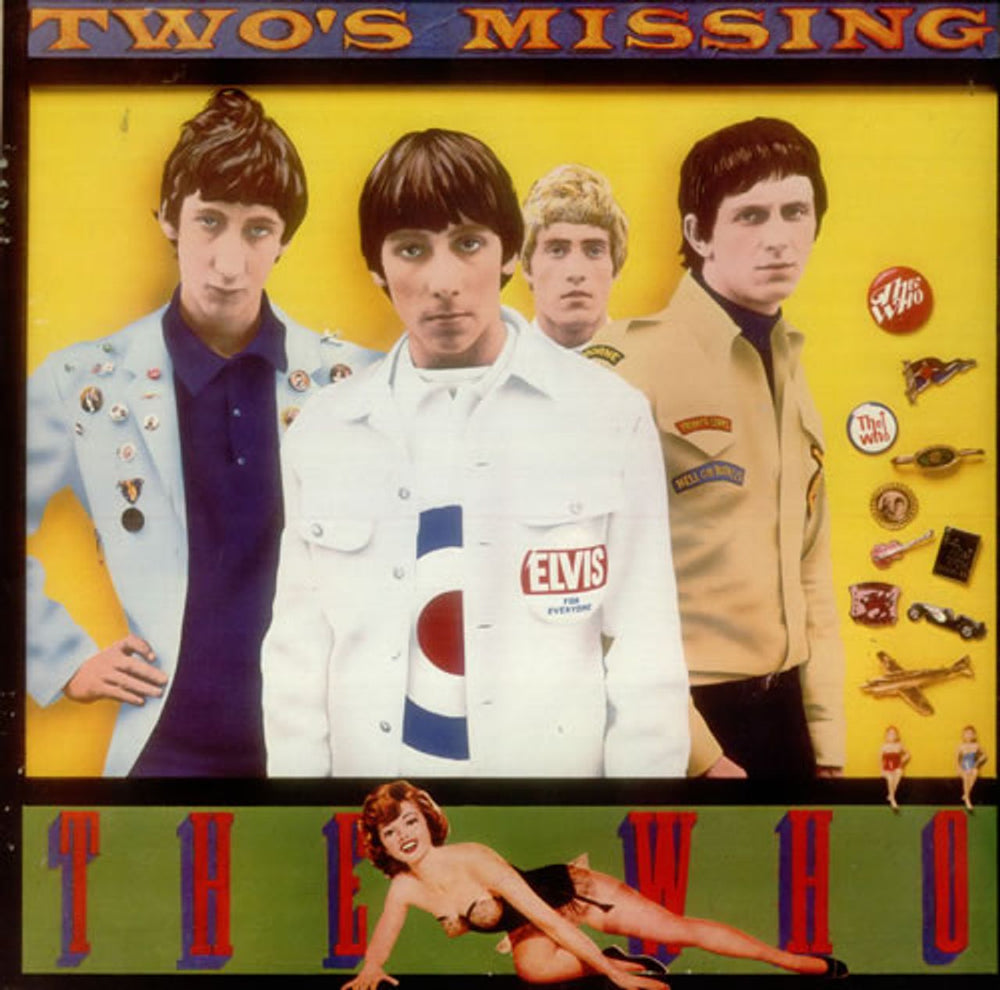 The Who Two's Missing - A/B1-U UK vinyl LP album (LP record) 837558-1