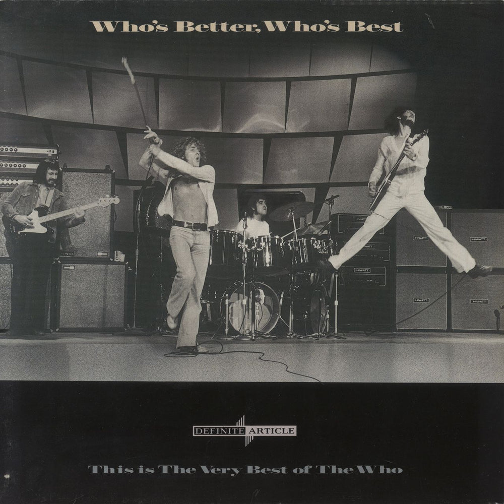 The Who Who's Better, Who's Best German vinyl LP album (LP record) 835389-1