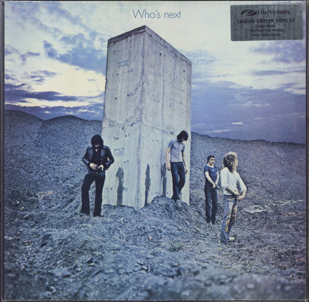 The Who Who's Next - 180gram Virgin Vinyl UK vinyl LP album (LP record) SVLP088