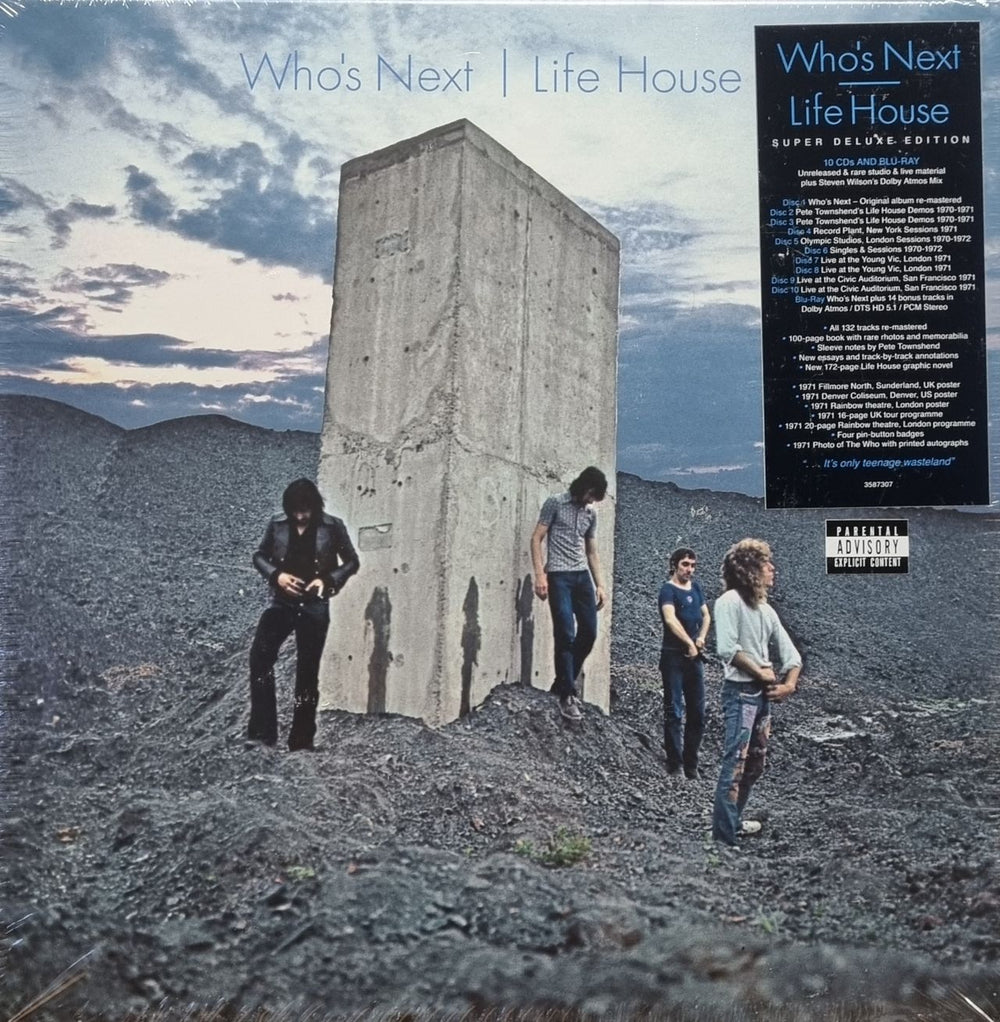 The Who Who's Next | Life House - Sealed UK CD Album Box Set 3587307