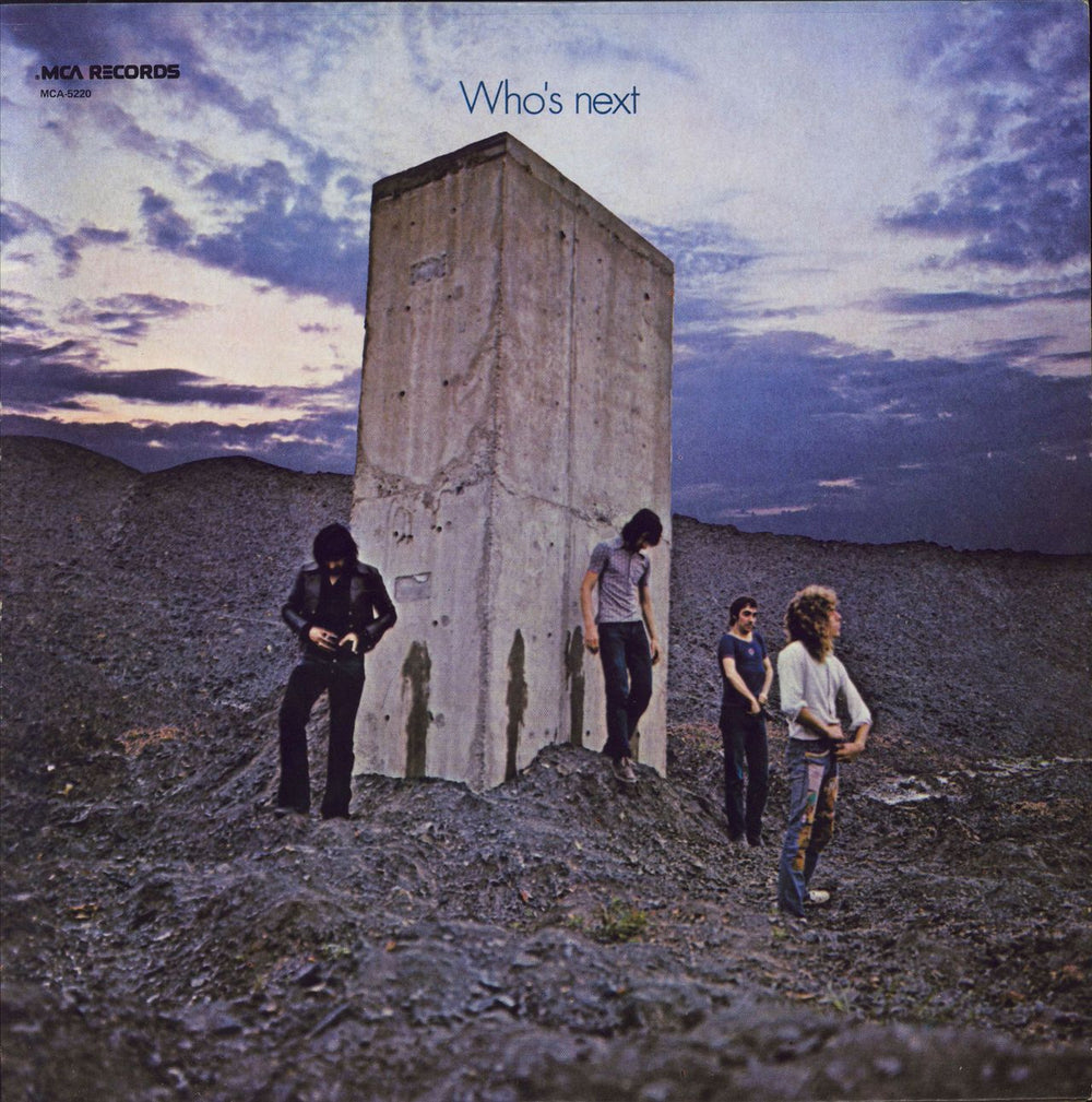 The Who Who's Next US vinyl LP album (LP record) MCA-5220