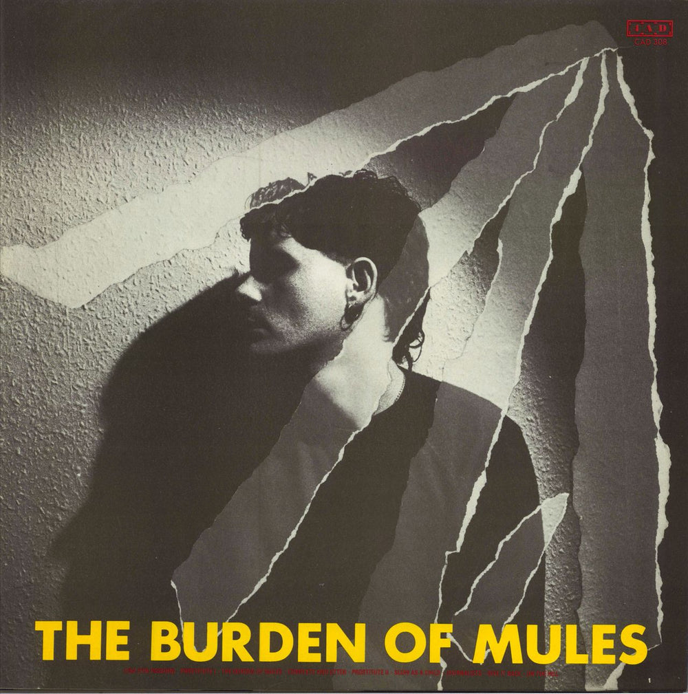 The Wolfgang Press The Burden Of Mules UK vinyl LP album (LP record)