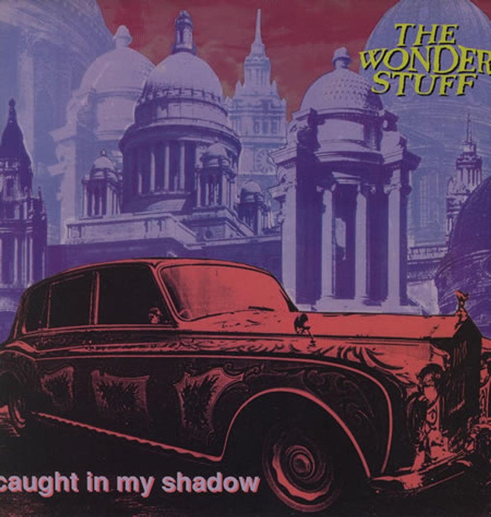 The Wonder Stuff Caught In My Shadow UK 12" vinyl single (12 inch record / Maxi-single) GONEX12