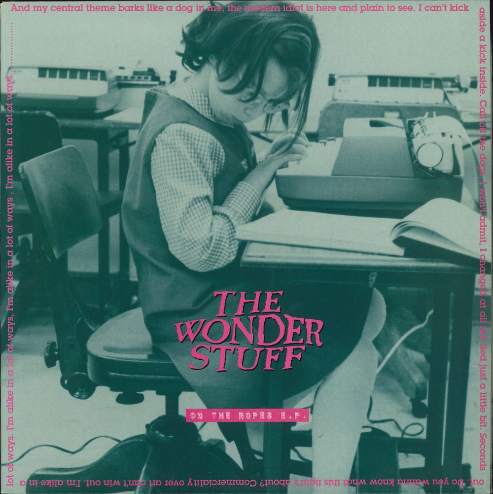 The Wonder Stuff On The Ropes EP UK 12" vinyl single (12 inch record / Maxi-single) GONEX15