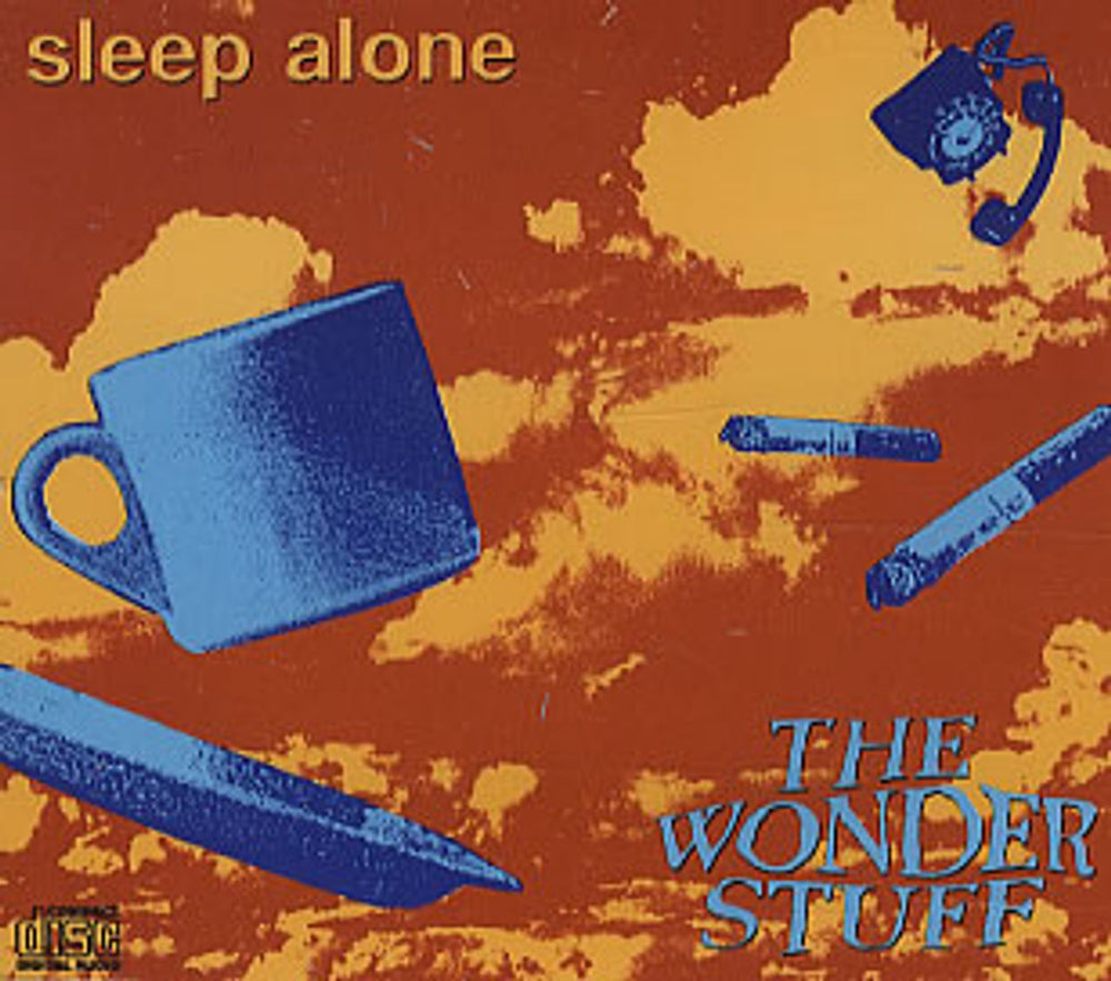 The Wonder Stuff Sleep Alone UK CD single (CD5 / 5") GONCD13