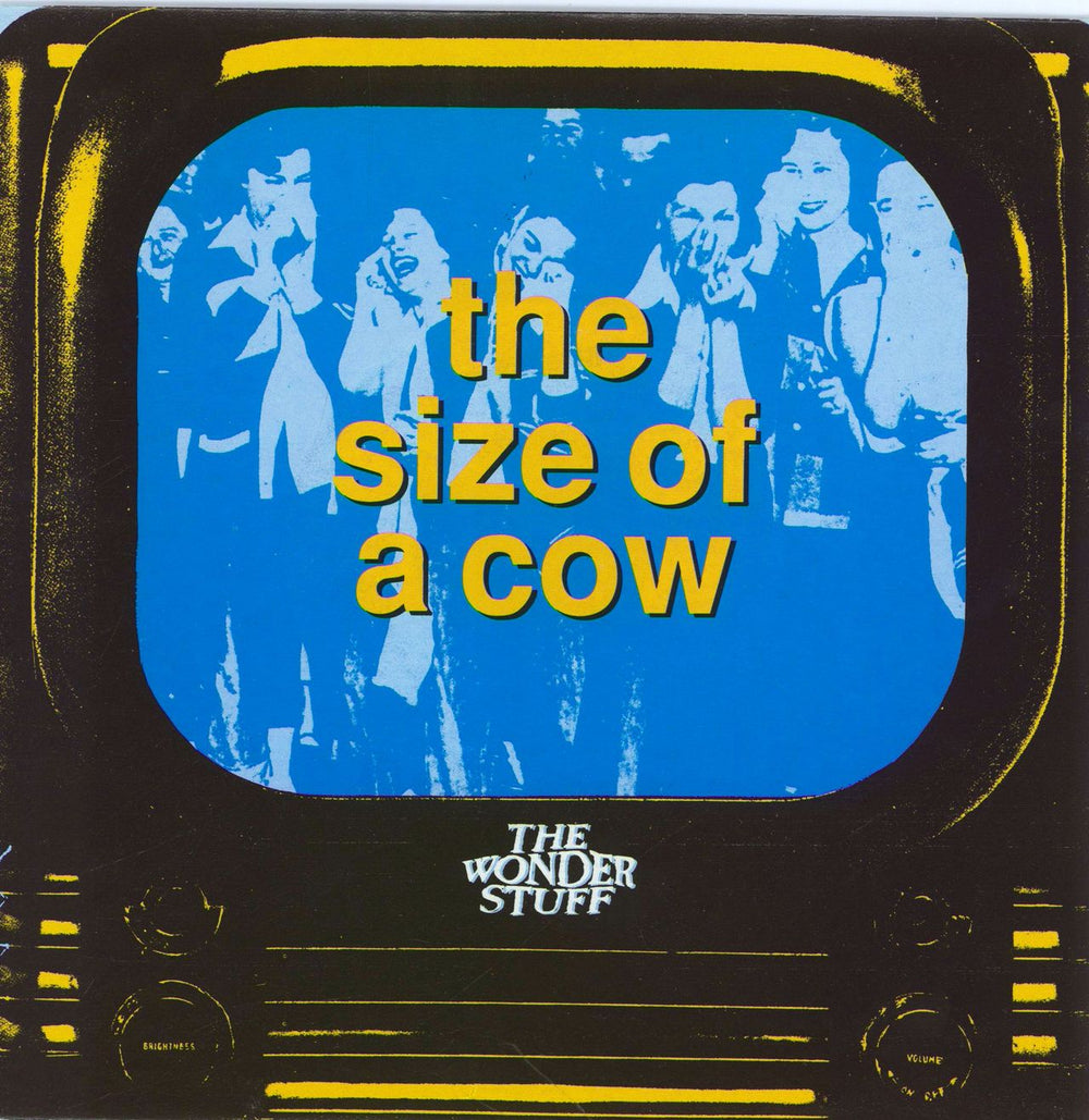 The Wonder Stuff The Size Of A Cow + Insert German 7" vinyl single (7 inch record / 45) 879768-7