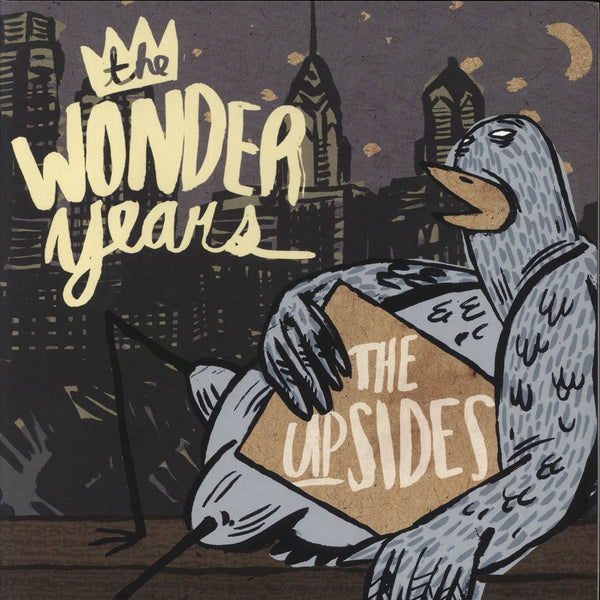 The Wonder Years The Upsides - Crystal Clear With Purple Splatter 