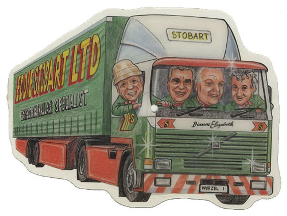 The Wurzels I Want To Be An Eddie Stobart Driver UK shaped picture disc (picture disc vinyl record) WURZELP1