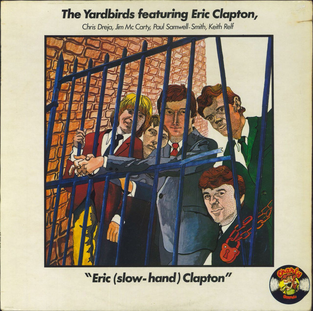 The Yardbirds The Yardbirds Featuring Eric Clapton - EX US vinyl LP album (LP record) CR300012