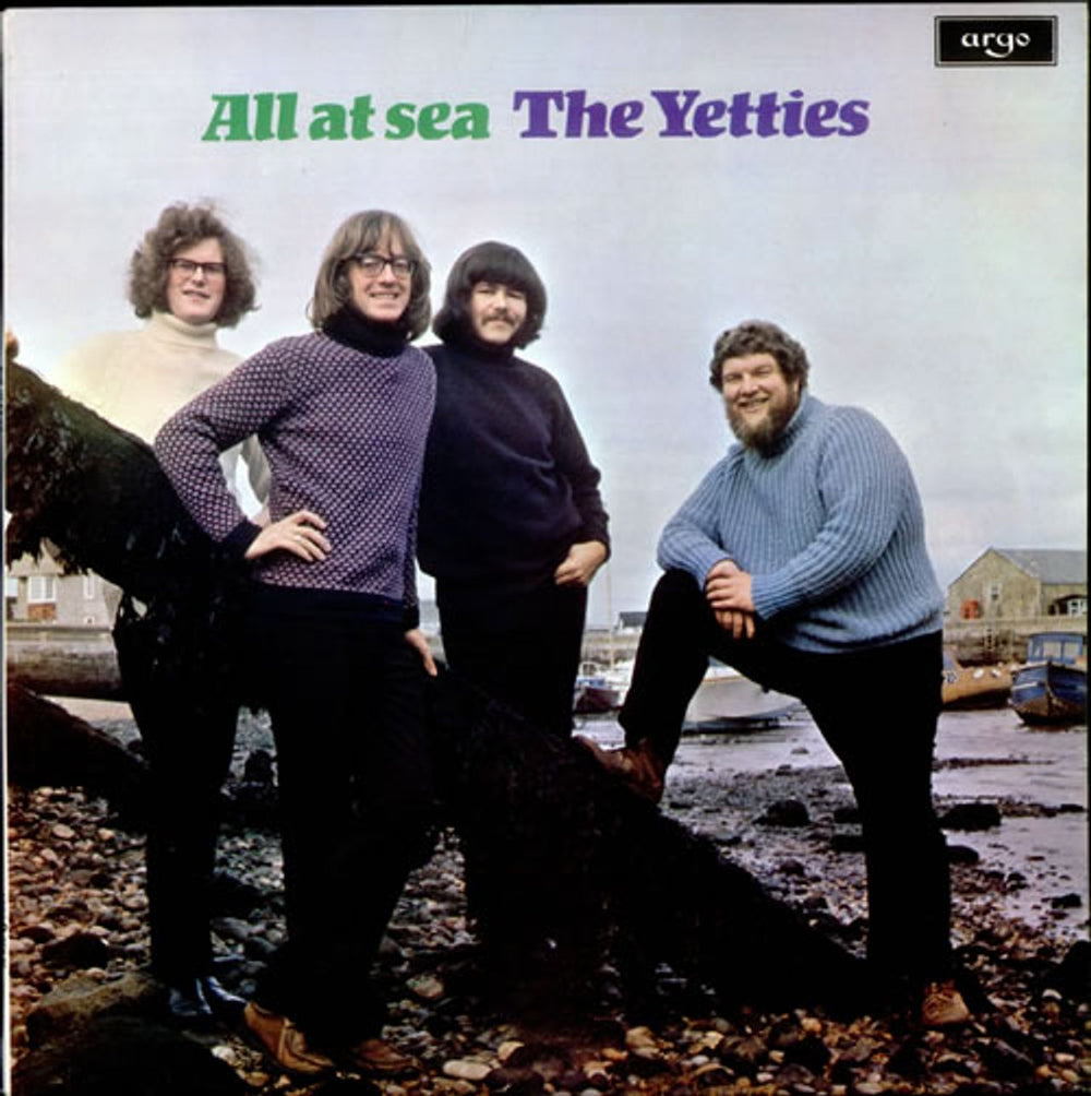 The Yetties All At Sea UK vinyl LP album (LP record) ZFB86