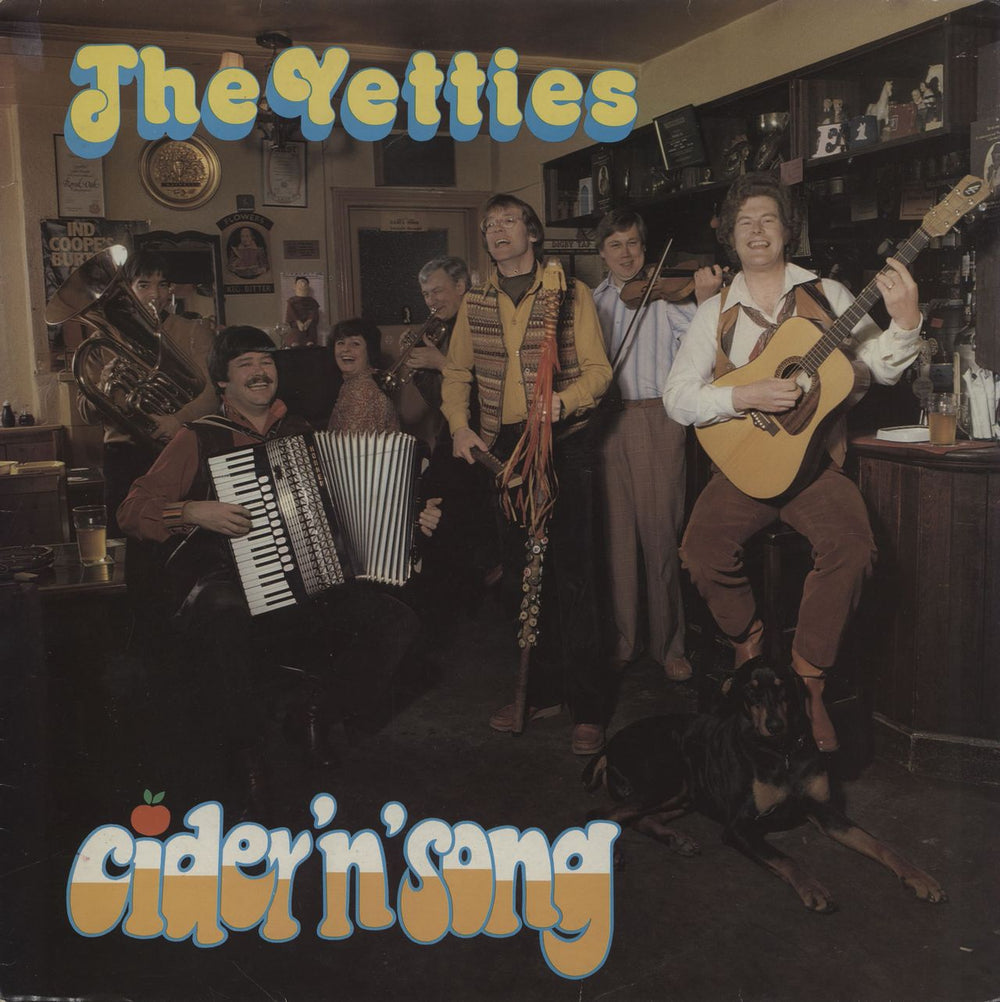 The Yetties Cider 'N' Song UK vinyl LP album (LP record) YET3002