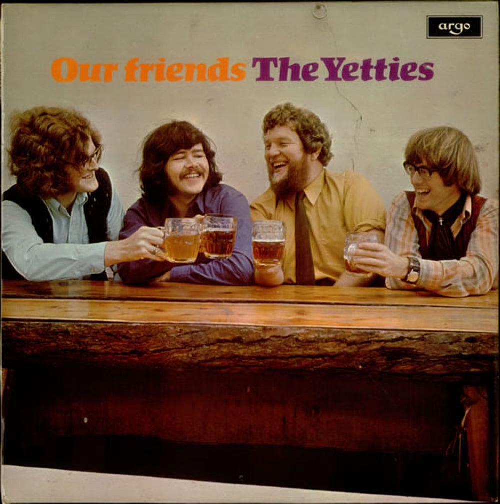 The Yetties Our Friends UK vinyl LP album (LP record) ZFB32