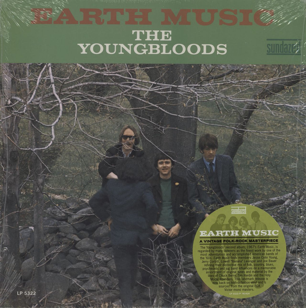 The Youngbloods Earth Music US vinyl LP album (LP record) LP5322