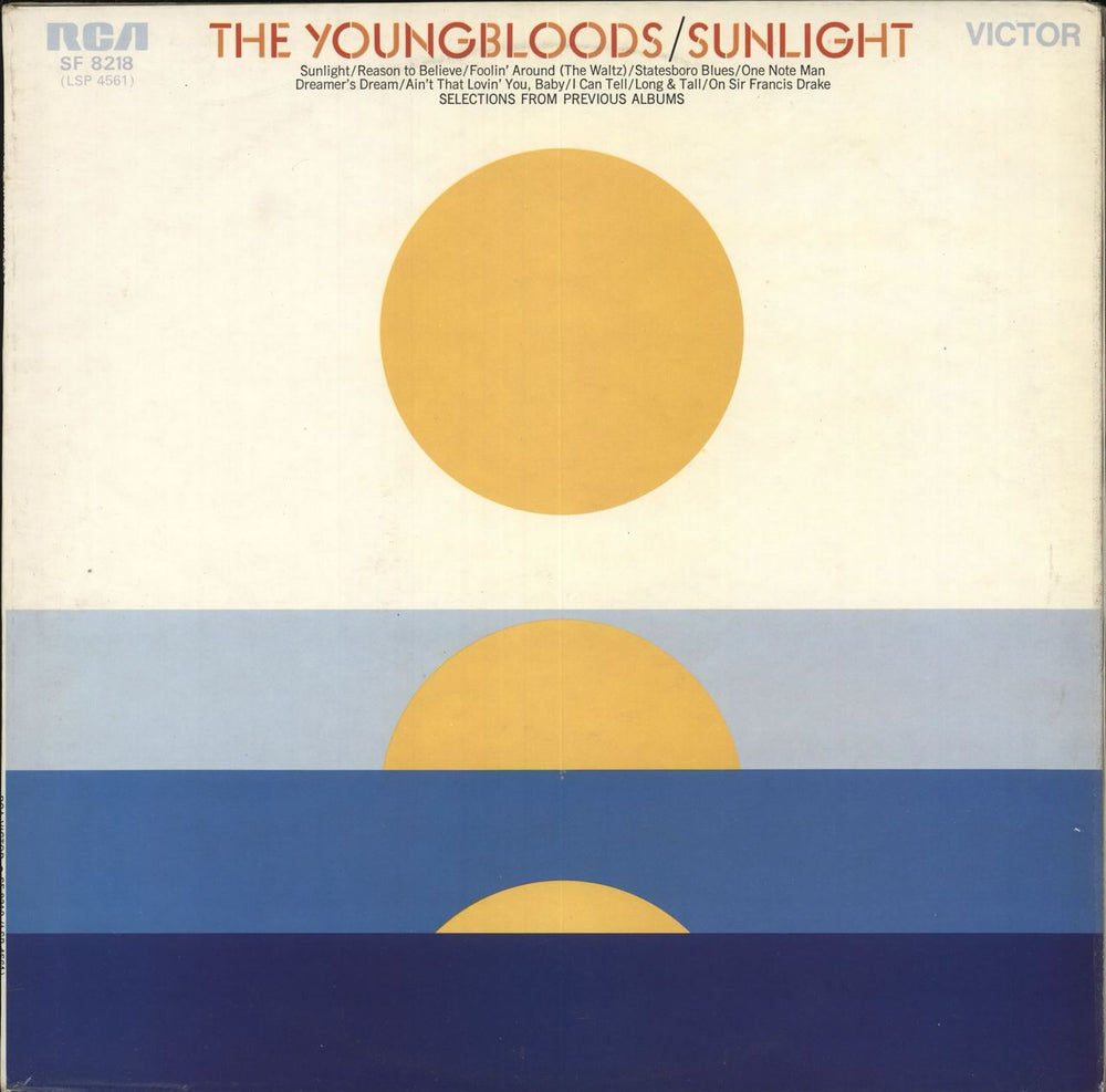 The Youngbloods Sunlight UK vinyl LP album (LP record) SF8218