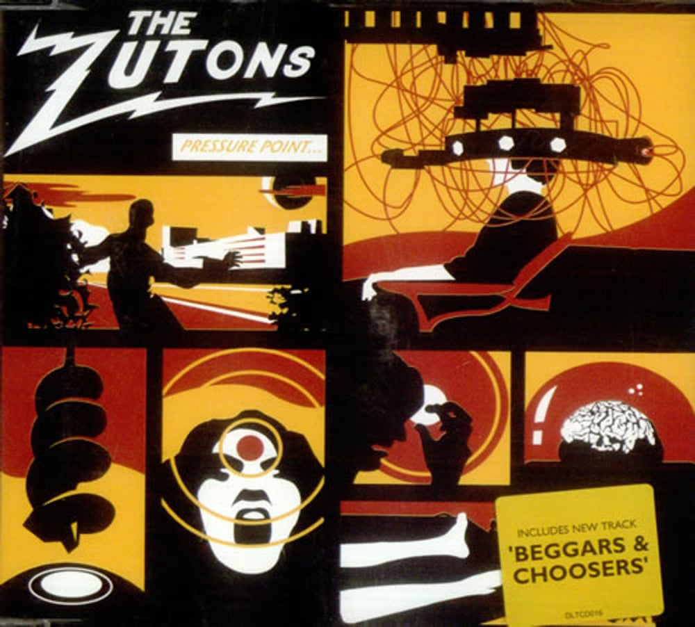 The Zutons Pressure Point UK CD single (CD5 / 5") DLTCD016