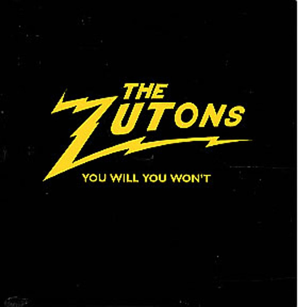 The Zutons You Will You Won't UK Promo CD single (CD5 / 5") DLTCDPO20