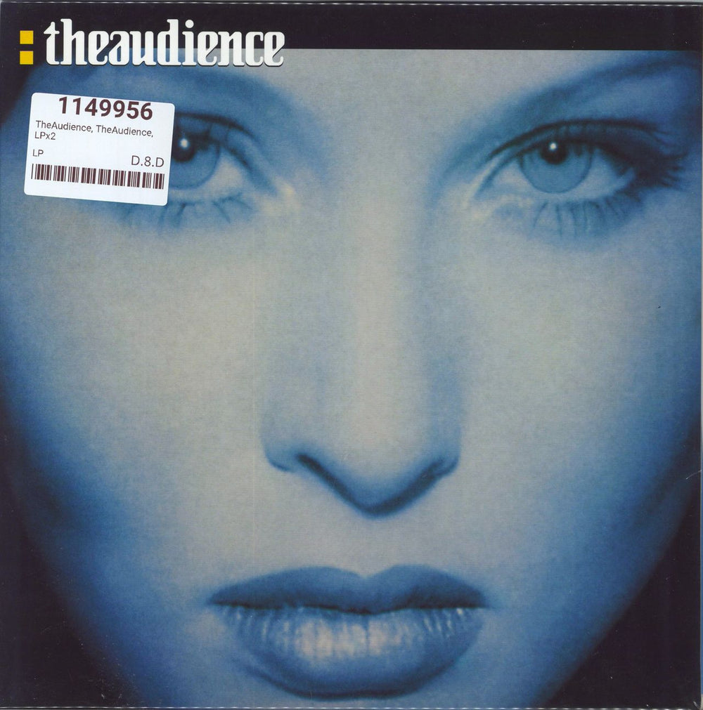 Theaudience TheAudience - Blue Vinyl UK 2-LP vinyl record set (Double LP Album) PNFG29