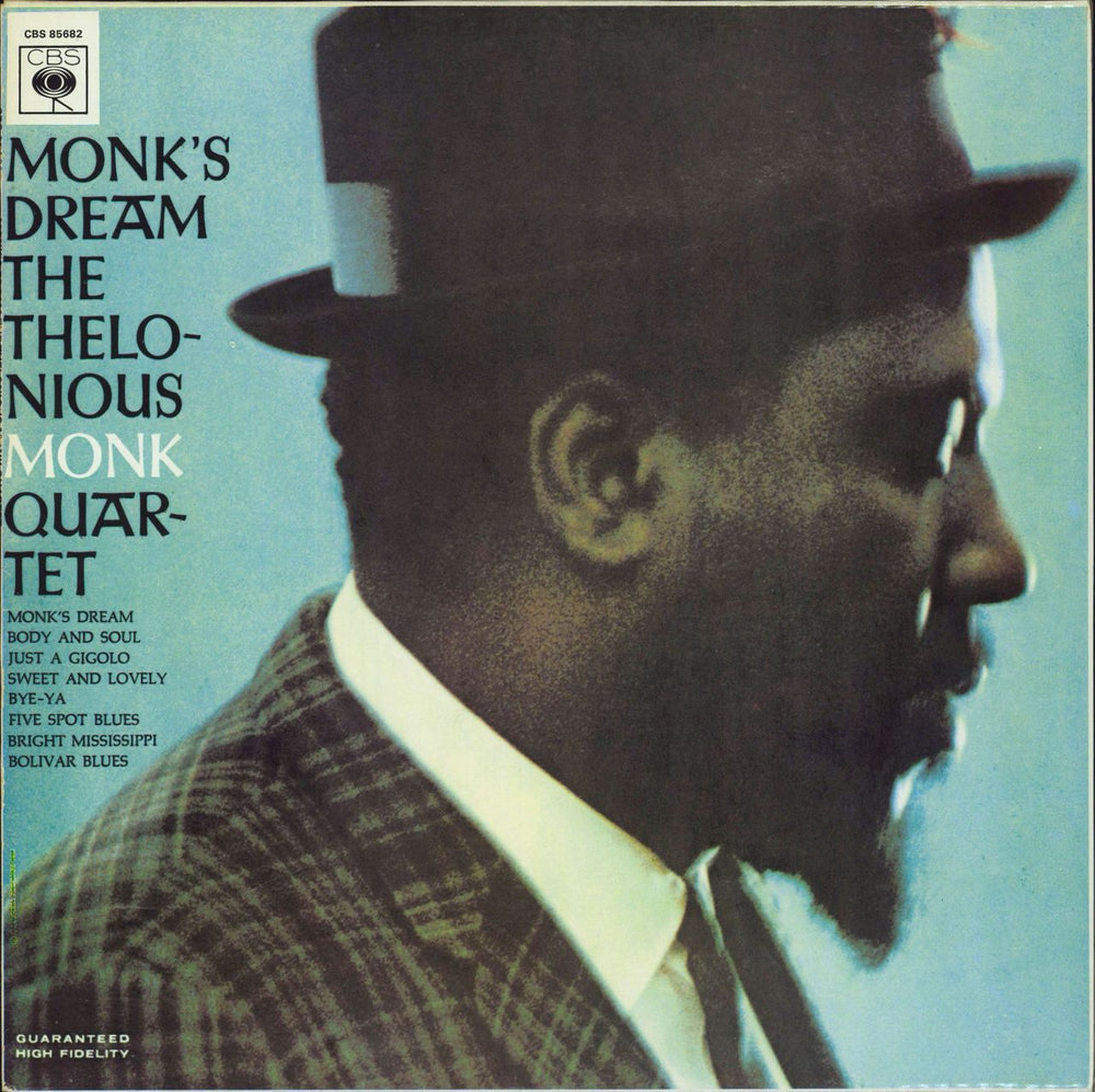 Thelonious Monk Monk's Dream French vinyl LP album (LP record) CBS85682