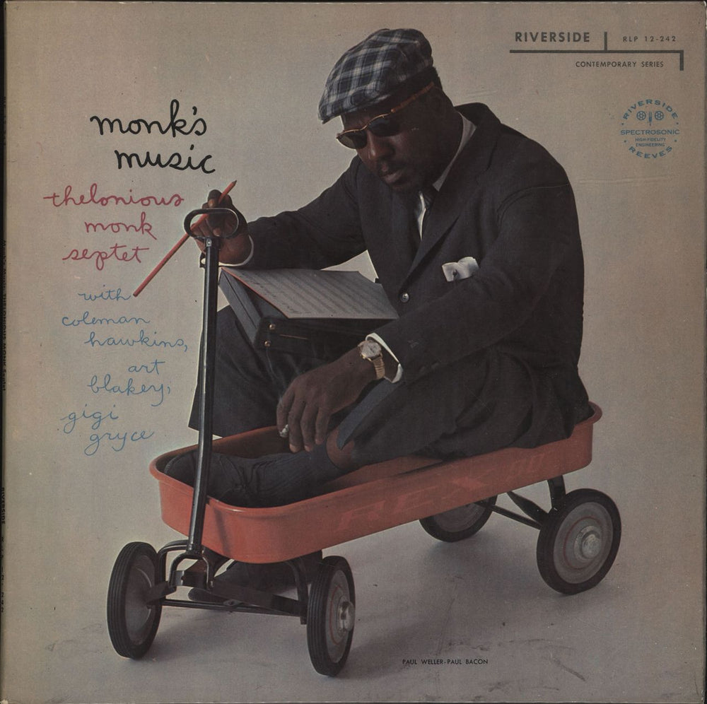 Thelonious Monk Monk's Music UK vinyl LP album (LP record) RLP12-242