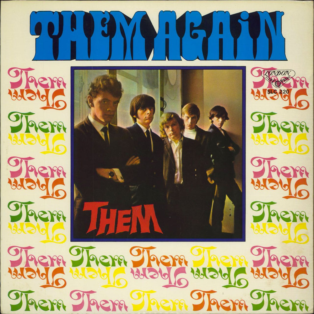 Them Them Again Japanese vinyl LP album (LP record) SLC220