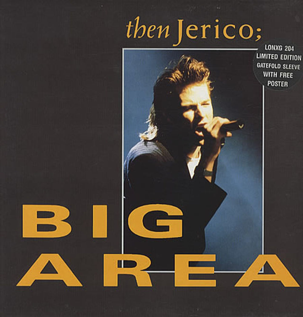 Then Jerico Big Area - Gatefold UK 12" vinyl single (12 inch record / Maxi-single) LONXG204