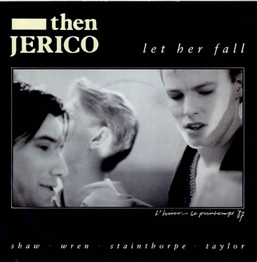 Then Jerico Let Her Fall UK 7" vinyl single (7 inch record / 45) LON97