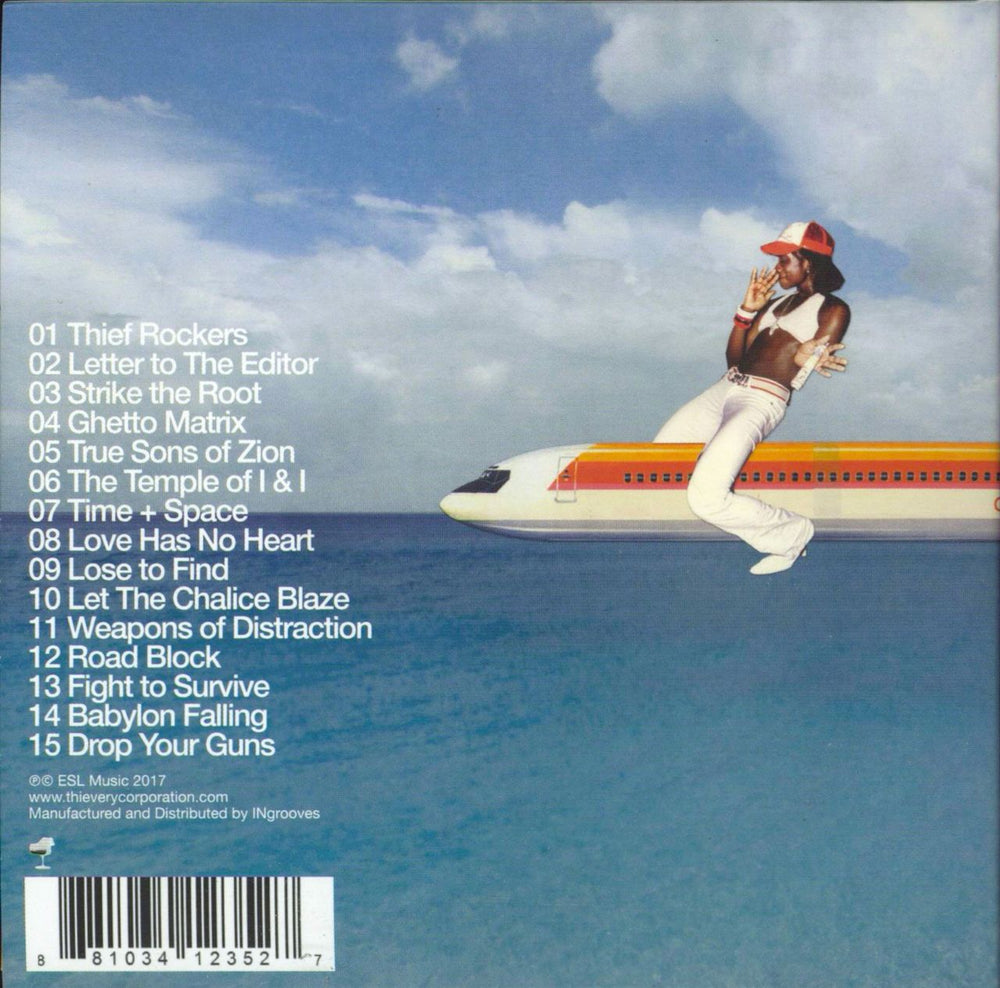 Thievery Corporation The Temple Of I & I US CD album (CDLP) 881034123527