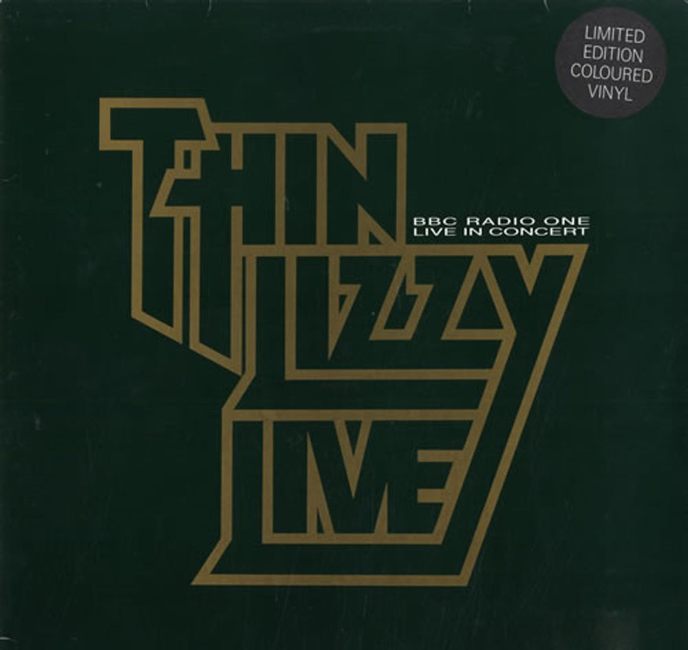 Thin Lizzy BBC Radio One Live In Concert - Green Vinyl UK 2-LP vinyl record set (Double LP Album) WINLP024