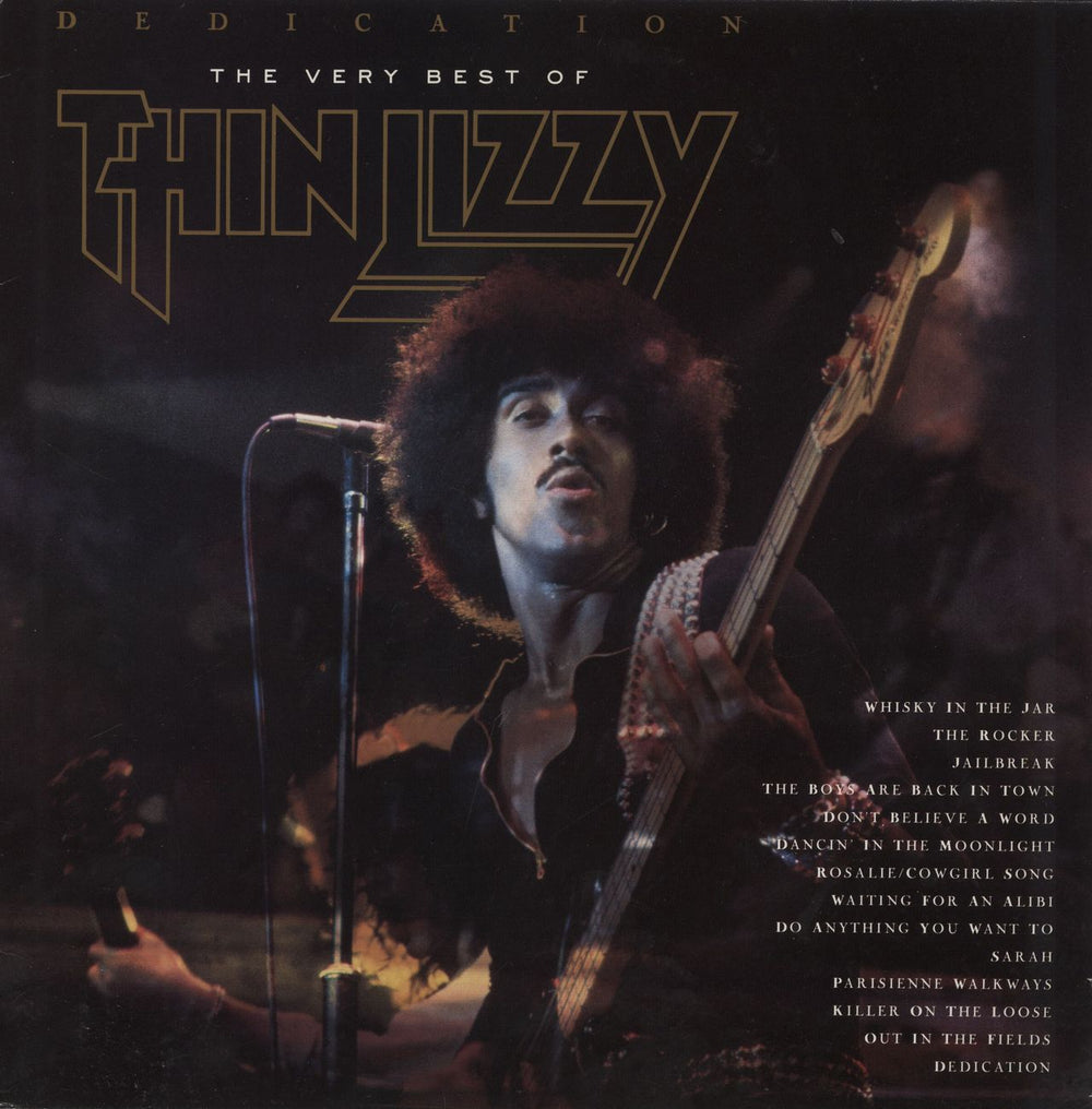 Thin Lizzy Dedication - The Very Best Of - EX UK vinyl LP album (LP record) 8481921