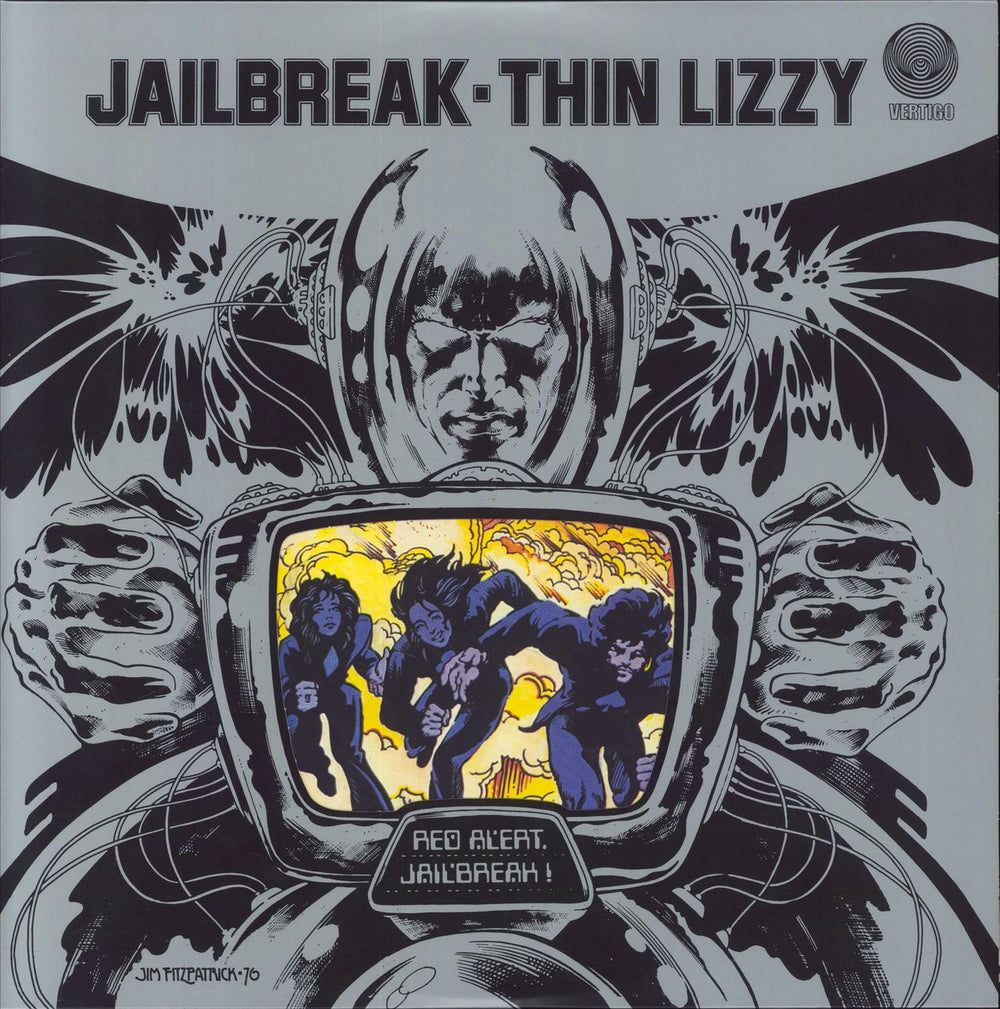 Thin Lizzy Jailbreak - 180g UK vinyl LP album (LP record) 0600753103760