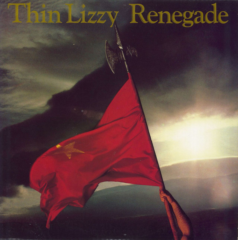 Thin Lizzy Renegade US vinyl LP album (LP record) BSK3622