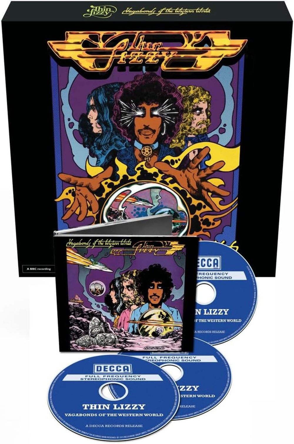 Thin Lizzy Vagabonds Of The Western World - Deluxe 3CD/Blu-Ray Box Set - Sealed UK CD Album Box Set 5587532