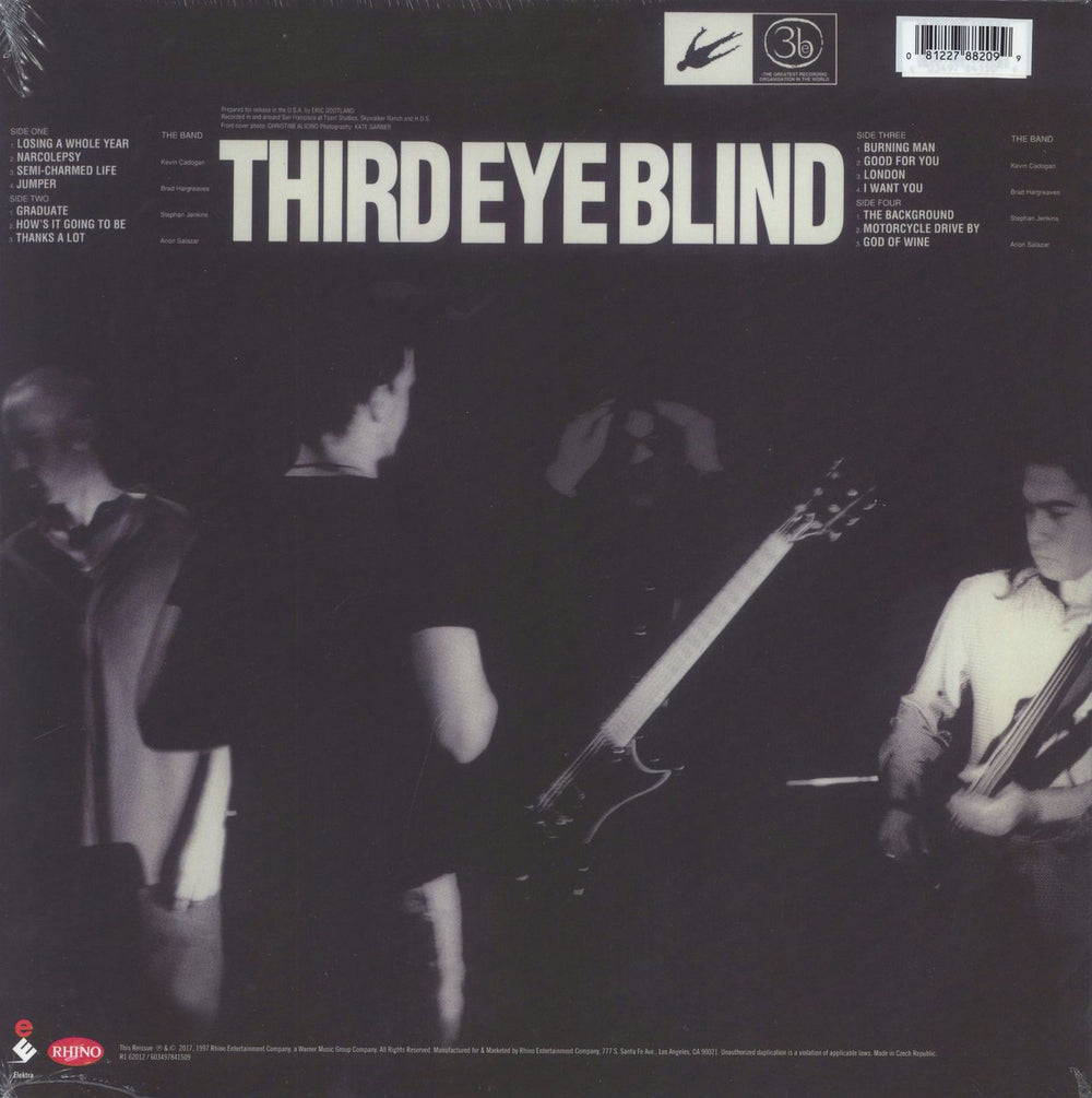 Third Eye Blind Third Eye Blind - Gold Vinyl - Sealed US 2-LP vinyl record set (Double LP Album) 081227882099