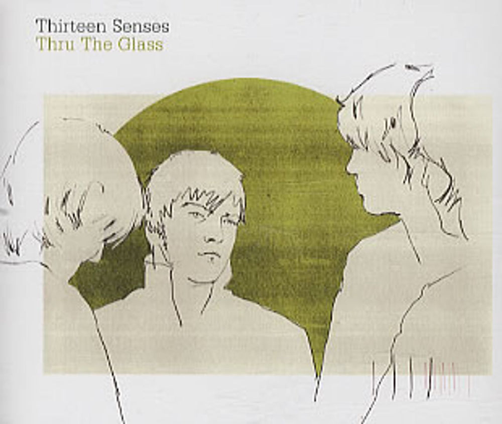 Thirteen Senses Thru The Glass UK Promo CD single (CD5 / 5") SENSESCJ7