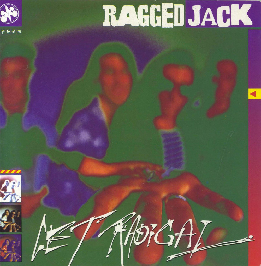 This Ragged Jack Get Radical UK 7" vinyl single (7 inch record / 45) IS530